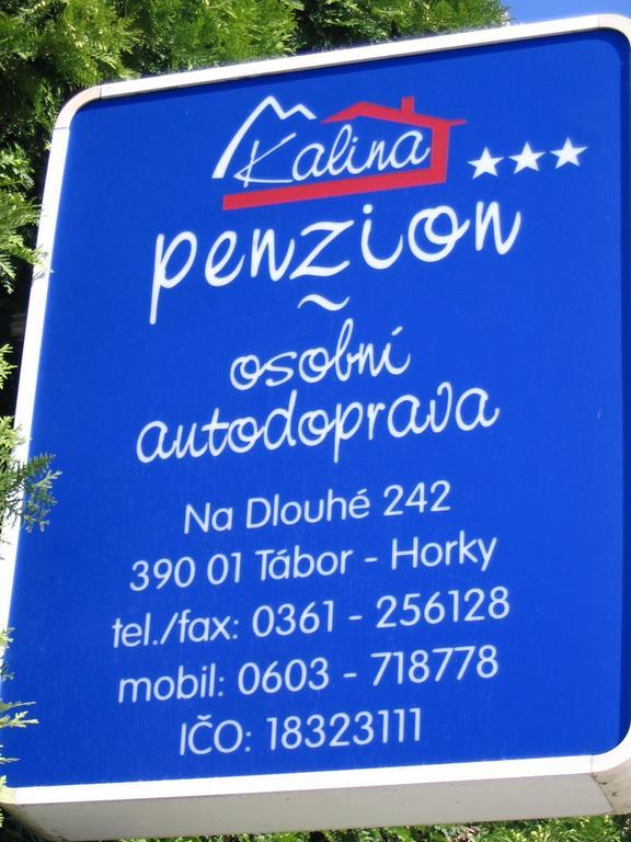 Penzion Kalina Tábor Kültér fotó